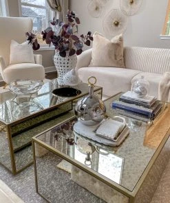 Inspire Me! Home Decor Jeweled Edge Bowl With Glass Insert (2 Colors)