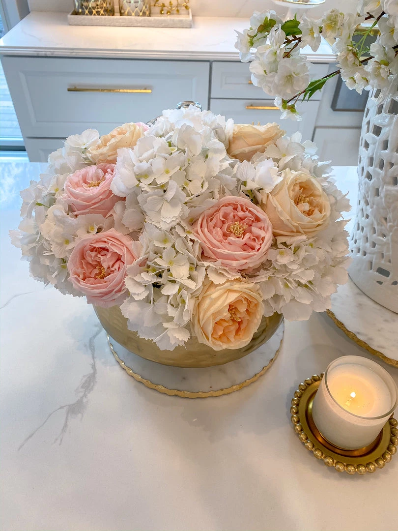 Inspire Me! Home Decor Real Touch Austin Rose (4 Colors) Floral Stems 8 Inspire Me! Home Decor Real Touch Austin Rose (4 Colors) Floral Stems