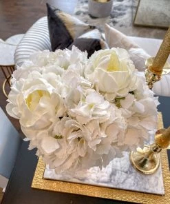 Inspire Me! Home Decor Real-Touch Peony Stem (3 Colors)