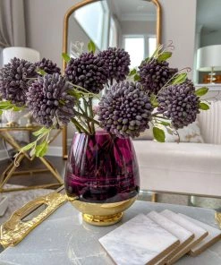 Inspire Me! Home Decor Purple Sedum Stem