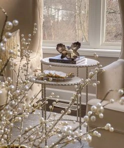 Inspire Me! Home Decor Large Blooming Flower Candle Holder