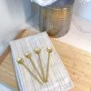 Inspire Me! Home Decor Gold Spice Spoons, Set Of 4