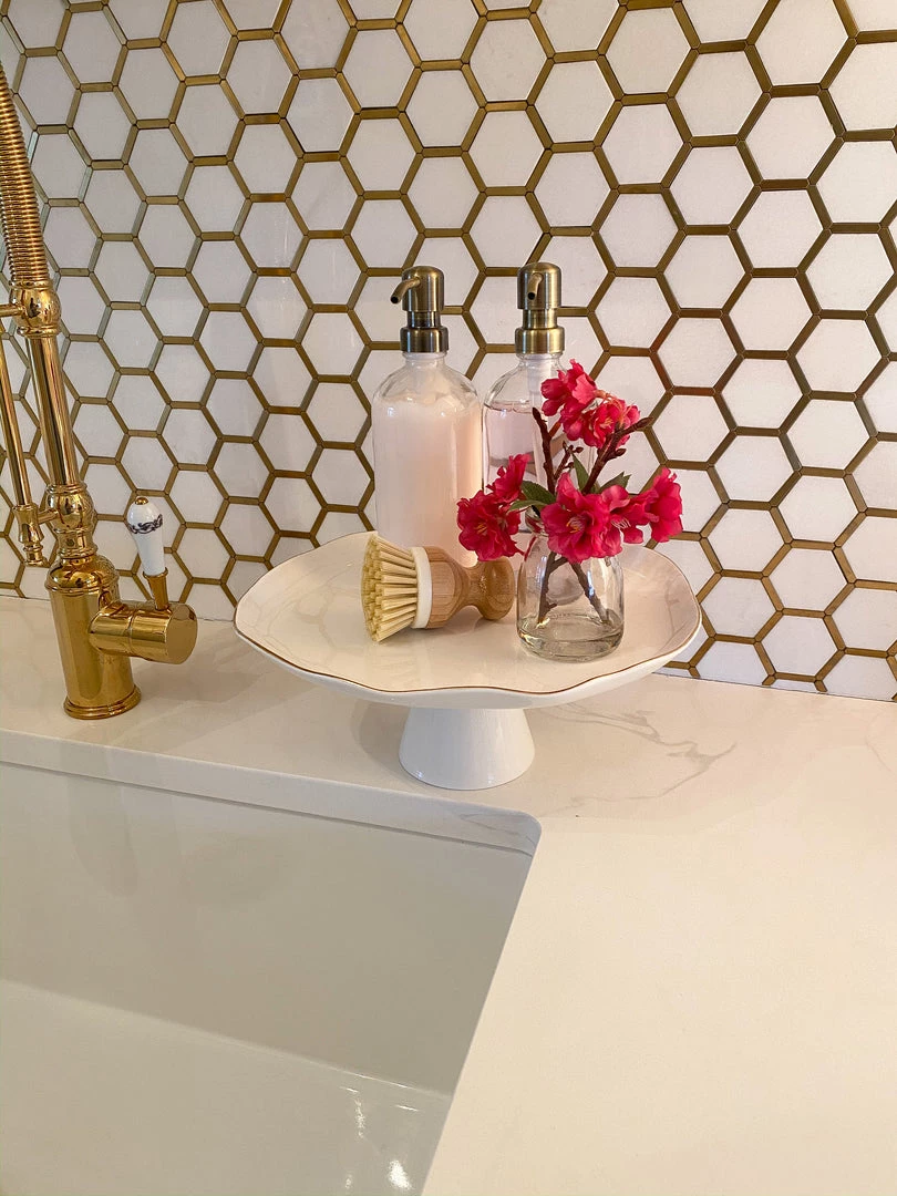 Inspire Me! Home Decor Small Cherry Blossom In Glass Jar (3 Colors) 5 Inspire Me! Home Decor Small Cherry Blossom In Glass Jar (3 Colors)