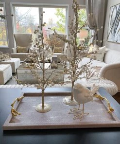 Inspire Me! Home Decor Gold Tree W/ Pearl