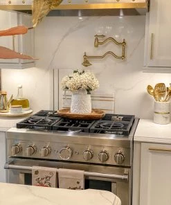 Inspire Me! Home Decor White Floral Detailed Pitcher 11 Inspire Me! Home Decor White Floral Detailed Pitcher