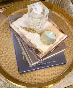 Inspire Me! Home Decor Feather Magnifying Glass