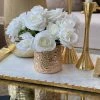 Inspire Me! Home Decor Gold Texture Votive Vase