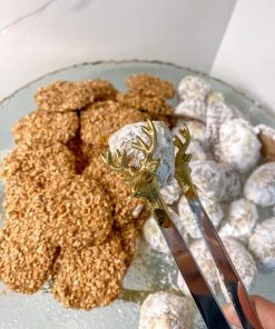 Inspire Me! Home Decor KITCHEN Reindeer Snack Tongs