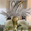 Inspire Me! Home Decor Silver Icicle Branch Floral Stems