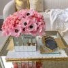 Inspire Me! Home Decor Mirror Cube Vase (2 Sizes)
