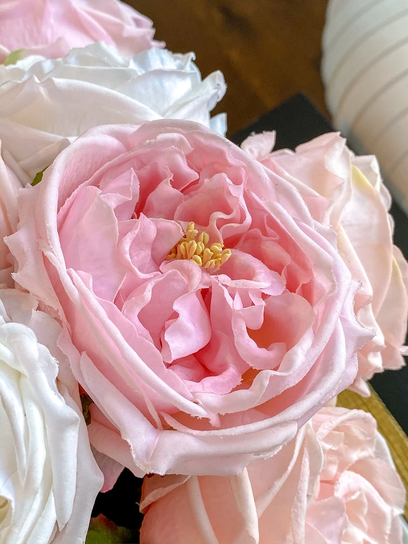 Inspire Me! Home Decor Real Touch Austin Rose (4 Colors) Floral Stems 15 Inspire Me! Home Decor Real Touch Austin Rose (4 Colors) Floral Stems