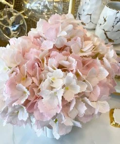 Inspire Me! Home Decor Floral Stems Real-Touch Hydrangea Stem (4 Colors)