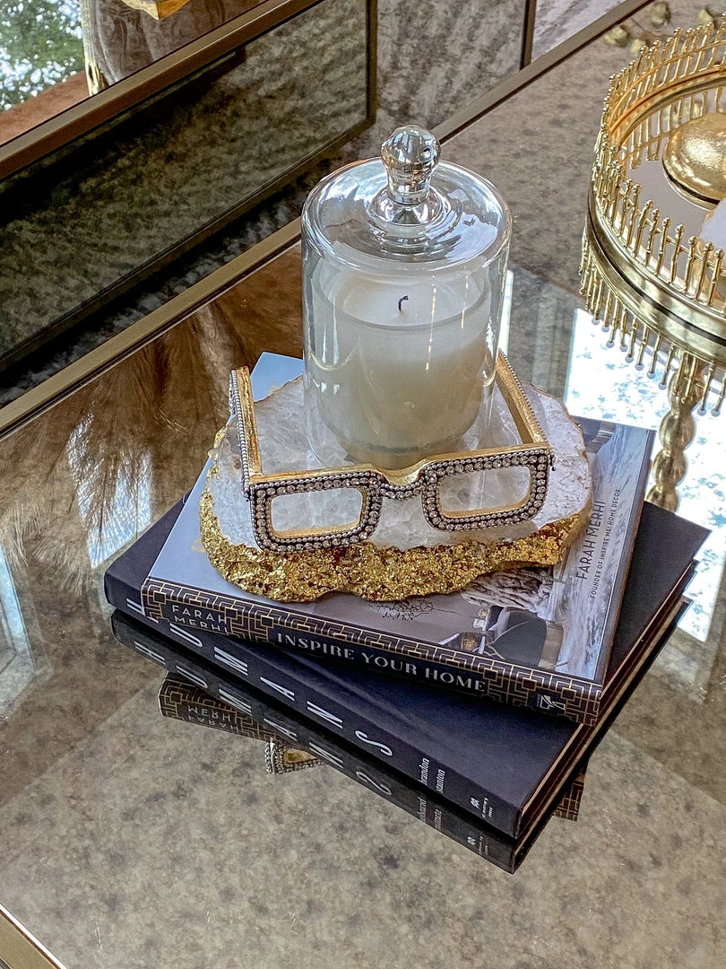 Inspire Me! Home Decor Jeweled Decorative Eyeglass (2 Colors) 3 Inspire Me! Home Decor Jeweled Decorative Eyeglass (2 Colors)