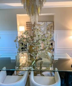 Inspire Me! Home Decor Waterfall Cherry Blossom Stem