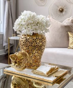 Inspire Me! Home Decor Marble Coasters W/ Gold Trim And Tray Set 15 Inspire Me! Home Decor Marble Coasters W/ Gold Trim And Tray Set