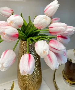 Inspire Me! Home Decor Real-Touch Tulip Bundle (3 Colors) 28 Inspire Me! Home Decor Real-Touch Tulip Bundle (3 Colors)