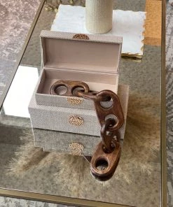 Inspire Me! Home Decor Wooden Link Chain