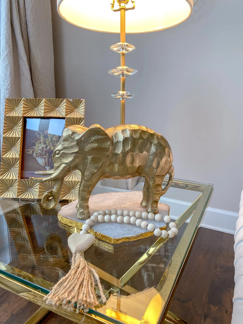 Inspire Me! Home Decor Gold Textured Metal Elephant Decor 5 Inspire Me! Home Decor Gold Textured Metal Elephant Decor