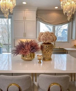 Inspire Me! Home Decor French Beige/Blush Hydrangea Stem Floral Stems