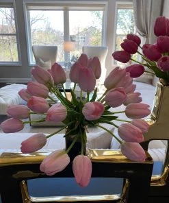 Inspire Me! Home Decor Real-Touch Tulip Bundle (3 Colors) 25 Inspire Me! Home Decor Real-Touch Tulip Bundle (3 Colors)