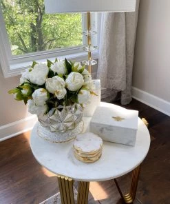 Inspire Me! Home Decor Real Touch Peony Bundle (3 Colors)