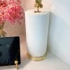 Inspire Me! Home Decor Marble Paper Towel Holder With Gold Flower Detail 2 Inspire Me! Home Decor Marble Paper Towel Holder With Gold Flower Detail