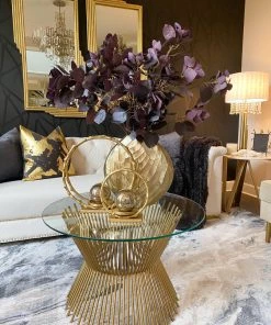 Inspire Me! Home Decor Dark Plum Flat Leaf Eucalyptus Stem