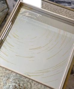 Inspire Me! Home Decor Oversized Mirror Tray