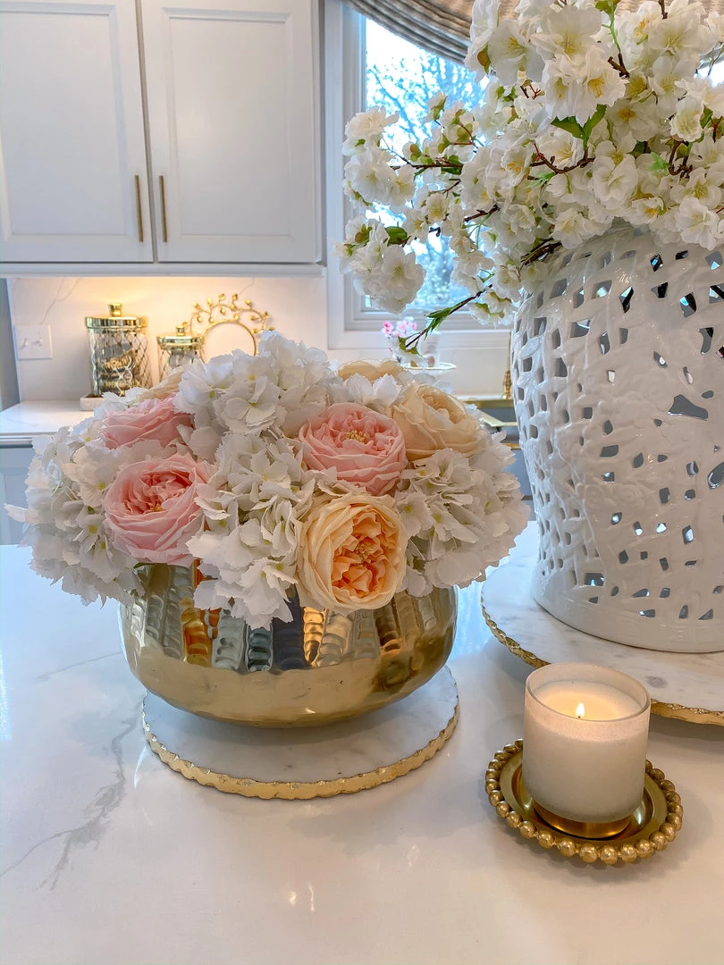 Inspire Me! Home Decor Real Touch Austin Rose (4 Colors) Floral Stems 25 Inspire Me! Home Decor Real Touch Austin Rose (4 Colors) Floral Stems