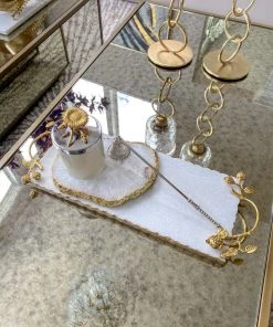 Inspire Me! Home Decor Silver And Gold Detailed Lid Candle - Vanilla (6 Styles)