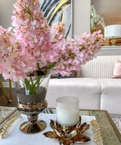 Inspire Me! Home Decor Smoked Stem Vase W/ Textured Detail 5 Inspire Me! Home Decor Smoked Stem Vase W/ Textured Detail