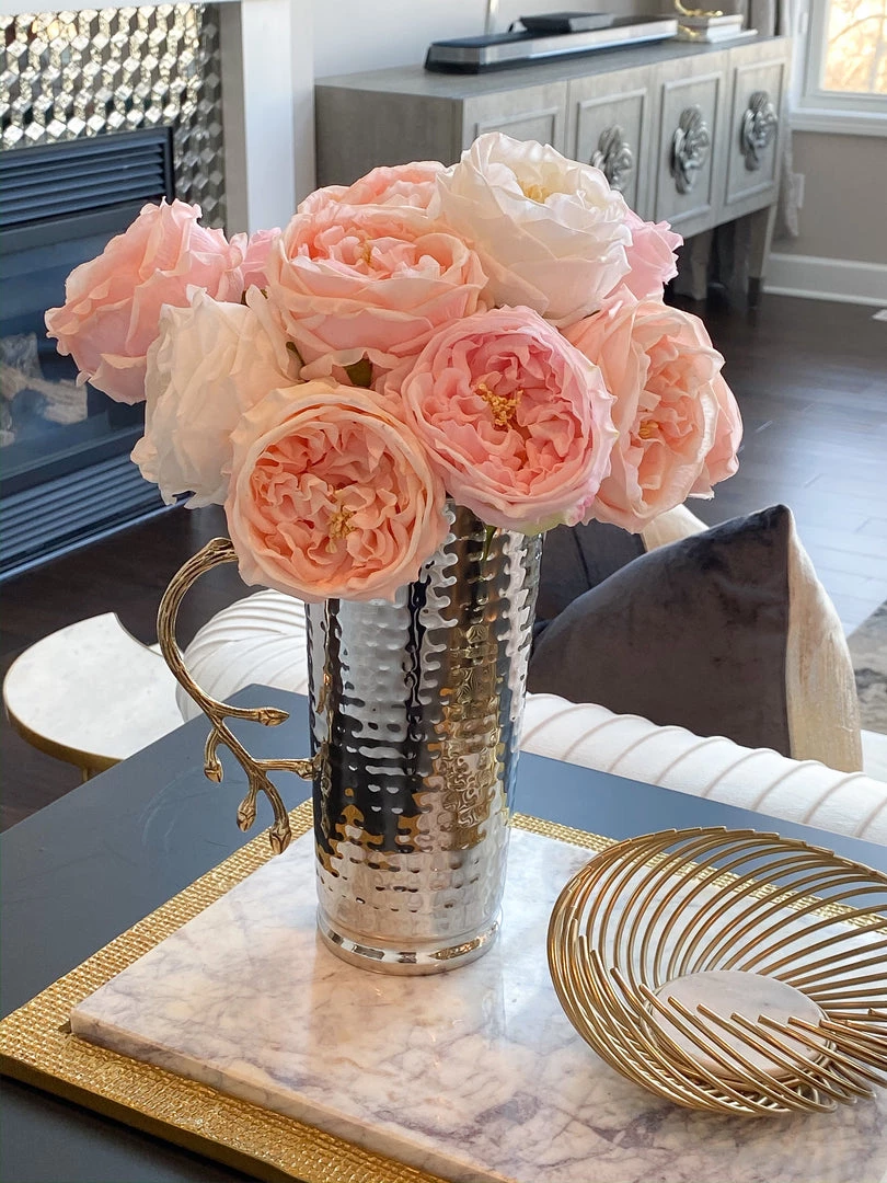 Inspire Me! Home Decor Real Touch Austin Rose (4 Colors) Floral Stems 11 Inspire Me! Home Decor Real Touch Austin Rose (4 Colors) Floral Stems