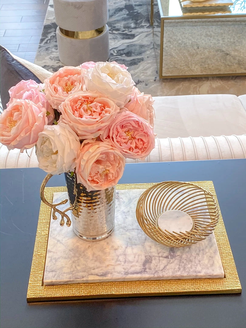 Inspire Me! Home Decor Real Touch Austin Rose (4 Colors) Floral Stems 21 Inspire Me! Home Decor Real Touch Austin Rose (4 Colors) Floral Stems