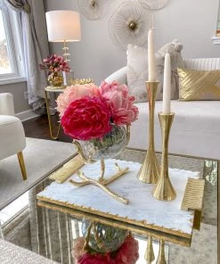 Inspire Me! Home Decor Real-Touch Full Peony Stems (3 Colors)