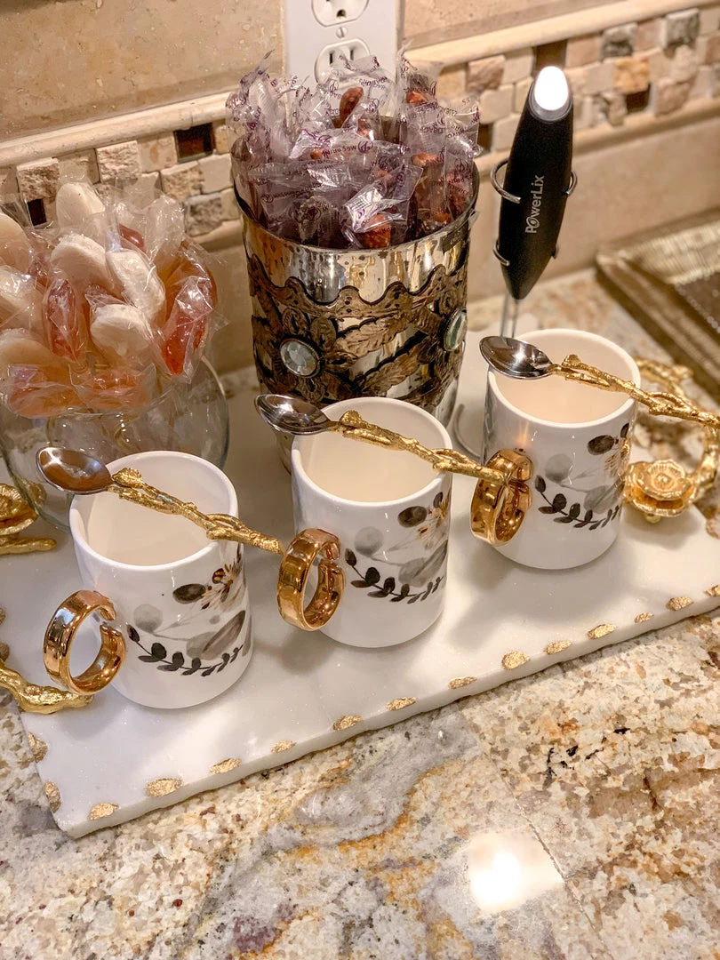 Inspire Me! Home Decor Golden Vine Spoons 5 Inspire Me! Home Decor Golden Vine Spoons