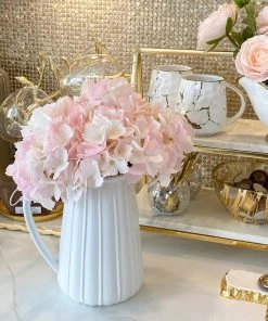 Inspire Me! Home Decor Floral Stems Real-Touch Hydrangea Stem (4 Colors)