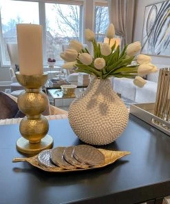 Inspire Me! Home Decor Real Touch Tulip Bouquet (8 Colors)