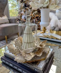 Inspire Me! Home Decor Gilded Tree Candle