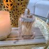Inspire Me! Home Decor Glass Cloche With White Tip Matches