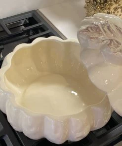 Inspire Me! Home Decor Dolomite Pumpkin Collection ( 3 Sizes And Shapes Available ) KITCHEN