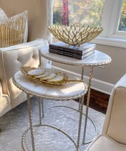 Inspire Me! Home Decor Feather Trays (2 Colors)