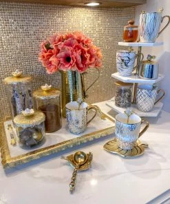 Inspire Me! Home Decor Gold Hammered Texture Pitcher (2 Sizes)