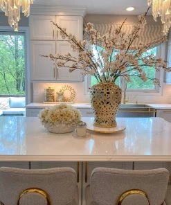 Inspire Me! Home Decor Ivory Hydrangea Stem (29