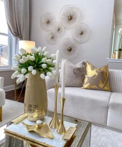 Inspire Me! Home Decor Geometric Candlesticks (2 Sizes And 2 Colors) 14 Inspire Me! Home Decor Geometric Candlesticks (2 Sizes And 2 Colors)