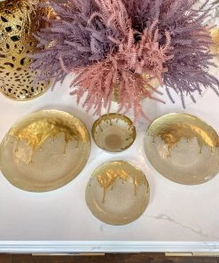Inspire Me! Home Decor Gold Dipped Dinnerware Collection (Sold Separately)