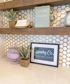 Inspire Me! Home Decor WALL ART & MIRRORS Laundry Co. Framed Sign