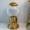 Inspire Me! Home Decor Gold Gumball Machine
