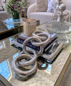 Inspire Me! Home Decor Silver Chain Decor