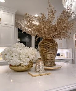 Inspire Me! Home Decor Snowy White Hydrangea Stem