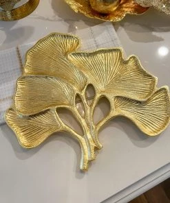 Inspire Me! Home Decor Gold Leaf Trivet